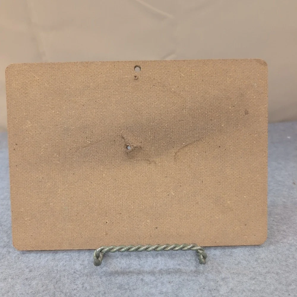 VTG 1968-73 Pressboard KMart Wall Sign Plaque 